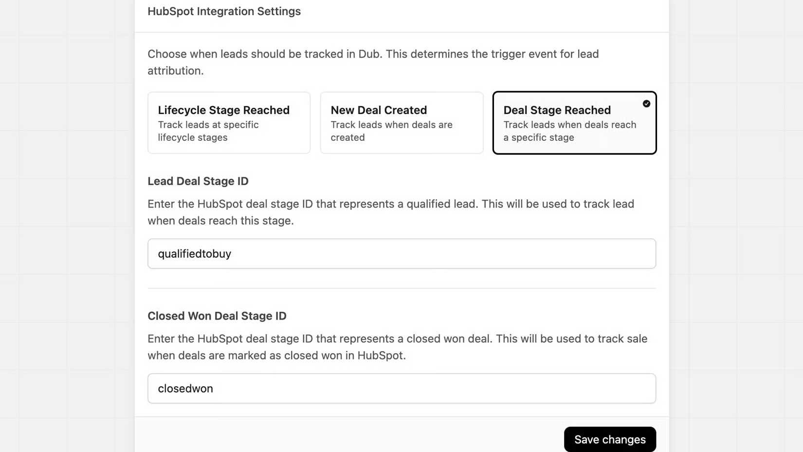 hubspot deal stage